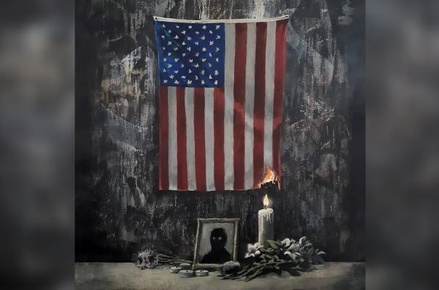 Художник Бэнкси представил посвящённую расизму в США картину