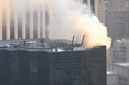СМИ сообщили о пожаре в здании Trump Tower в Нью-Йорке
