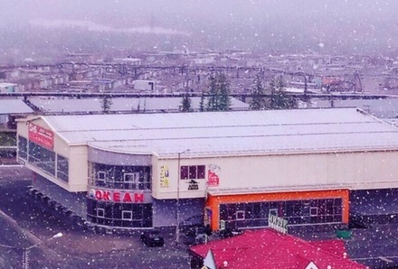 В Норильске выпал снег