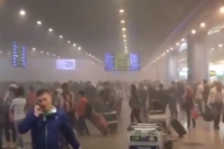 Вылет более 60 рейсов задержан из-за пожара в Домодедове