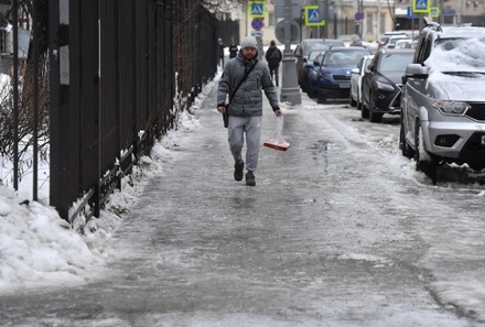 В столичном регионе объявлено штормовое предупреждение из-за ледяного дождя