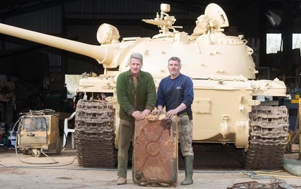 Британец нашёл в советском Т-54 золотые слитки на 2,5 миллиона долларов