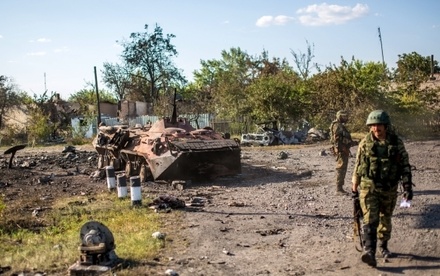 При обстреле в Шахтёрске погибли как минимум 10 украинских военных
