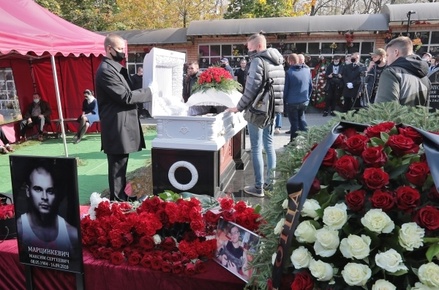 В Москве состоялись похороны неонациста Максима Марцинкевича