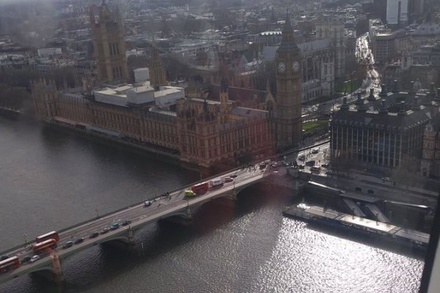 Возле здания британского парламента обнаружен подозрительный автомобиль
