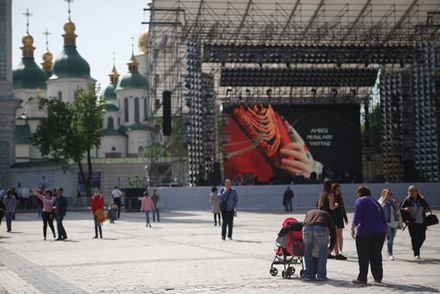 В Киеве открылась официальная фан-зона «Евровидения»