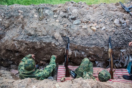 Украинские силовики заявили об уничтожении 150 ополченцев под Николаевкой