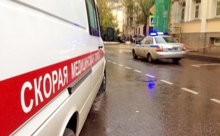 Грузовик столкнулся с легковым автомобилем на Ленинградском шоссе в Подмосковье