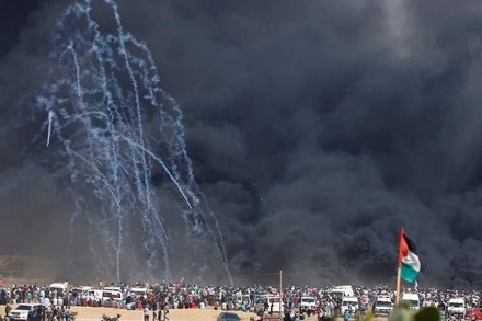 Израиль нанёс авиаудар по сектору Газа в ответ на запуск горящих шаров