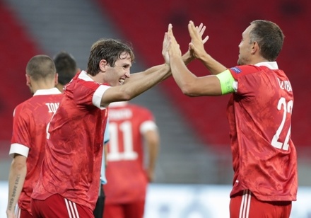 Сборная России обыграла Венгрию в групповом матче Лиги наций UEFA