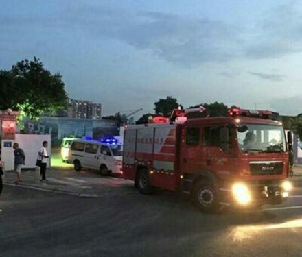 Семь человек погибли при падении строительного крана в Китае