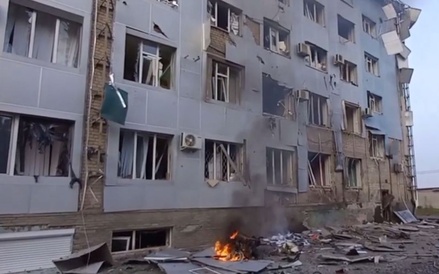 Администрация Мелитополя заявила о мощном взрыве в городе