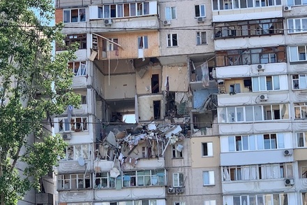 Один человек погиб при взрыве бытового газа в жилом доме в Киеве