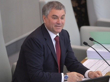 Володин не исключил, что Дума рассмотрит кандидатуру премьера на заседании 8 мая