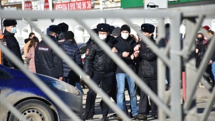 СК сообщил о задержании в Ставрополе участника незаконной акции 23 января