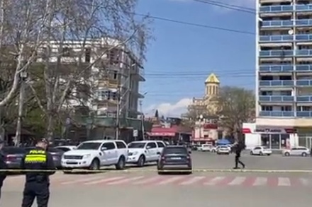 Напавший на филиал Банка Грузии в Тбилиси задержан