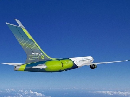 Airbus запустит производство самолётов на водородном топливе