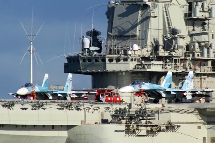 Минобороны объявило об уходе авианосца «Адмирал Кузнецов» из Сирии