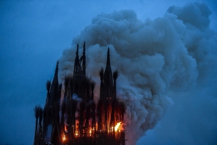 В РПЦ назвали недопустимым сожжение «храма» на Масленицу в «Никола-Ленивце»