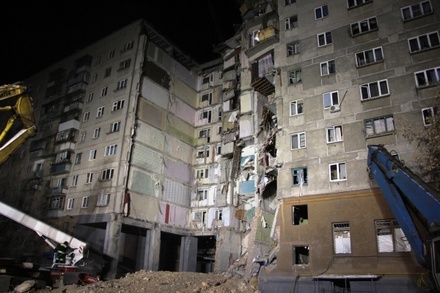 Уцелевшую часть взорвавшегося дома в Магнитогорске власти признали безопасной