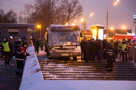 Во въехавшем в переход в Москве автобусе перед рейсом не нашли никаких поломок