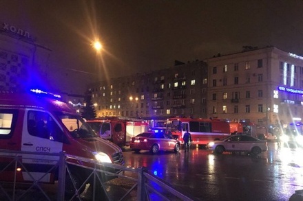 В X5 Retail Group подтвердили взрыв в «Перекрёстке» в Санкт-Петербурге