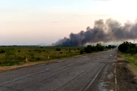 Руководитель ГУР Кирилл Буданов заявил о причастности к пожару на полигоне в Крыму