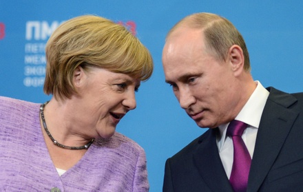 Путин и Меркель обсудили подготовку к саммиту «Азия — Европа»