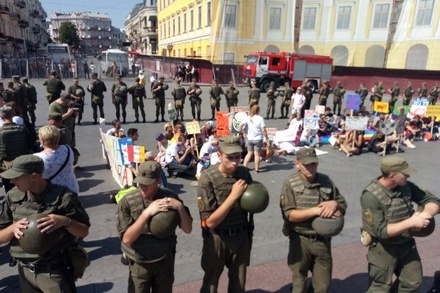 В Одессе сорвали ЛГБТ-шествие