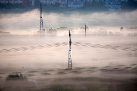 В столичном регионе объявлен жёлтый уровень опасности из-за тумана