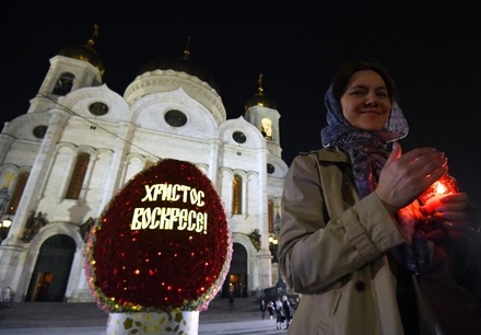 Власти Москвы отказались от праздничных мероприятий к Пасхе