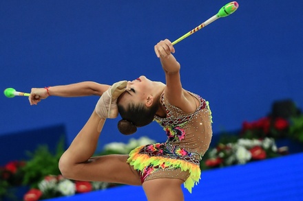 Дина Аверина выиграла ещё одно золото на ЧМ по художественной гимнастике