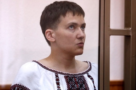 В СПЧ заявили, что Савченко пьёт воду во время голодовки