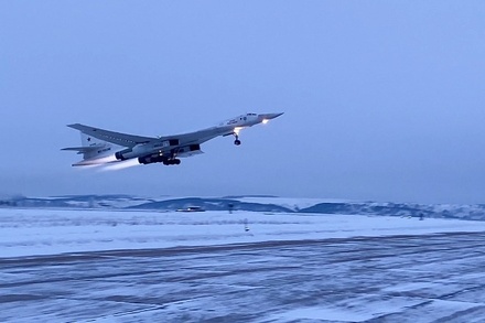 Два Ту-160 выполнили полёт над акваториями Баренцева и Норвежского морей