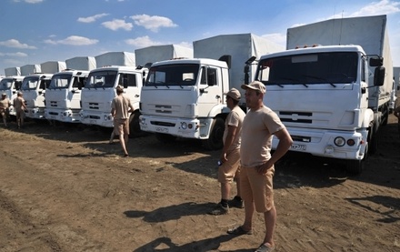 Способ передачи Украине российского гуманитарного груза еще не выбран