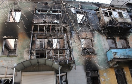 Наблюдатели ОБСЕ зафиксировали сильные разрушения в Дебальцеве