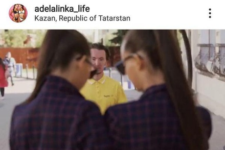 «Яндекс.Еда» отрицает причастность к видео, на котором сёстры-близнецы кормят бездомного суши