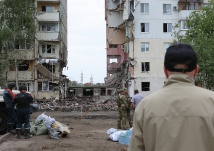 Число погибших при обрушении дома в Белгороде выросло до 16