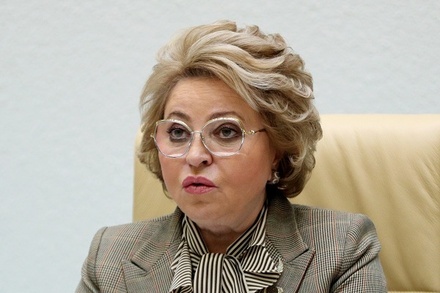 Валентина Матвиенко  назвала своевременными предложенные президентом меры