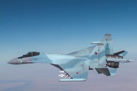 ﻿Самолёты ВКС за неделю восемь раз вылетали на перехват цели у границ РФ