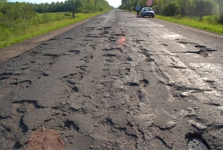 Минтранс: более половины региональных дорог «находятся не в лучшем состоянии»