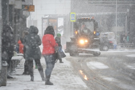 Снегопад не повлиял на дорожную ситуацию в Москве