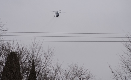 Полиция опровергла сообщения о падении вертолёта в Подмосковье