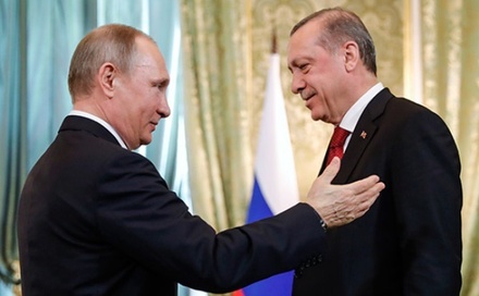 Президенты России и Турции обсудили отмену взаимных санкций