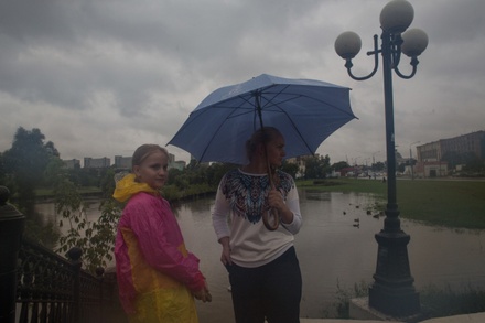 Сильный ливень в Москве не привёл к серьёзным подтоплениям