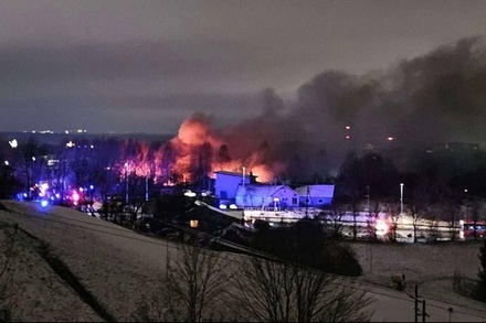 Под Вильнюсом разбился грузовой самолёт