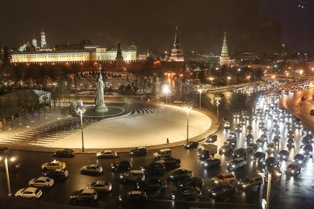 Пик предновогодних пробок в Москве придётся на 25-28 декабря