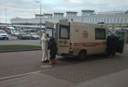 В Петербурге госпитализировали двух мужчин с подозрением на коронавирус