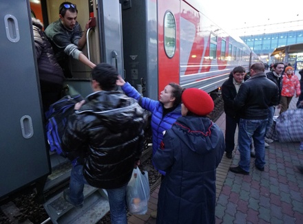 С 18 февраля в Россию из Донбасса прибыли более 132 тысяч человек