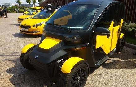 Концерн «Калашников» создал электромобиль для такси и каршеринга